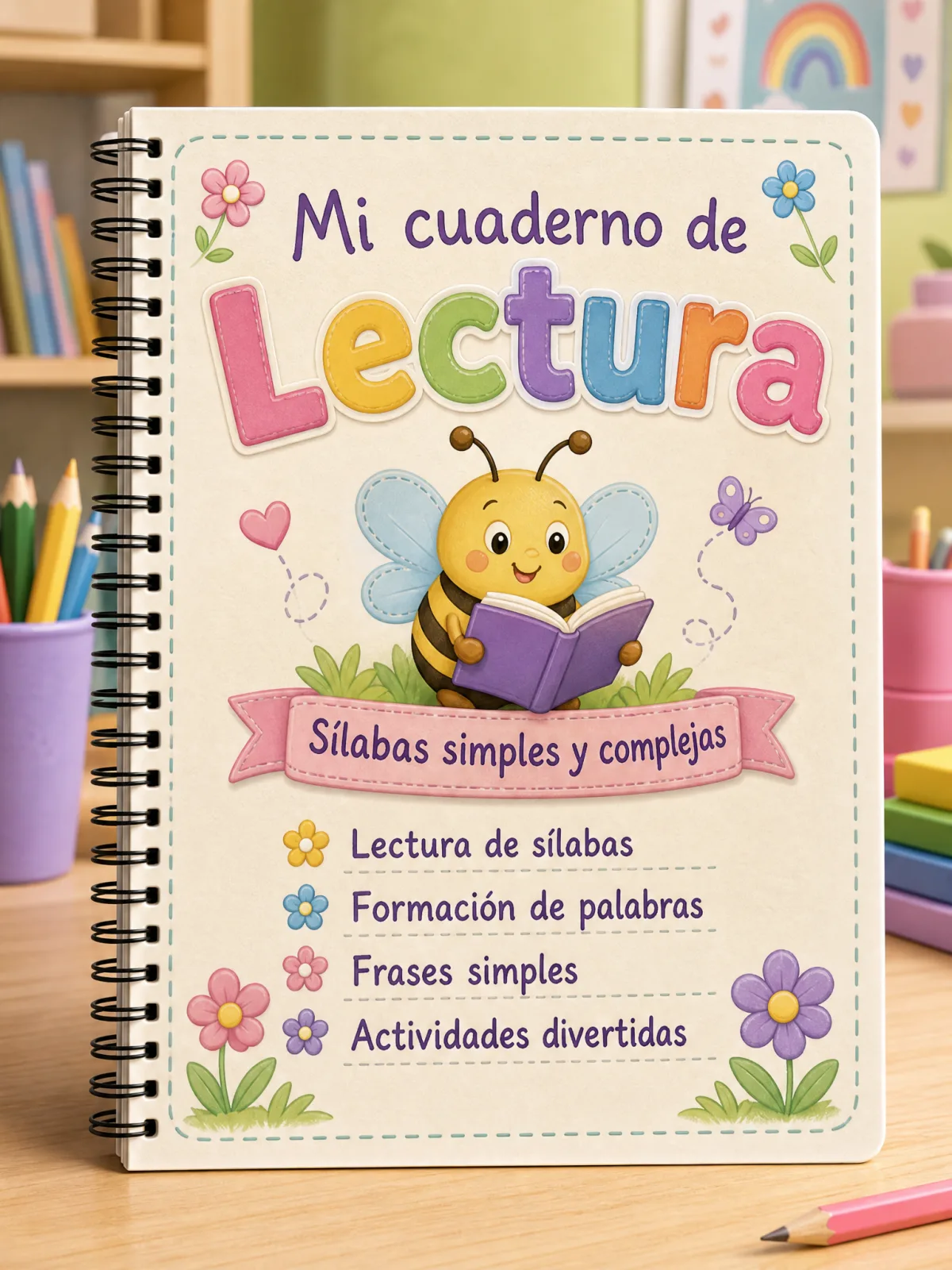 Mi cuaderno de Lectura: frases simples